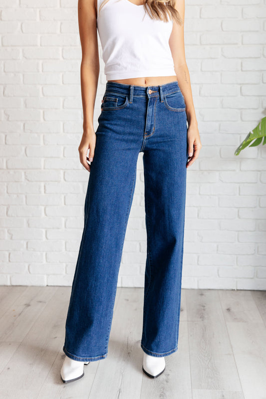 Judy Blue Wide Leg Jeans